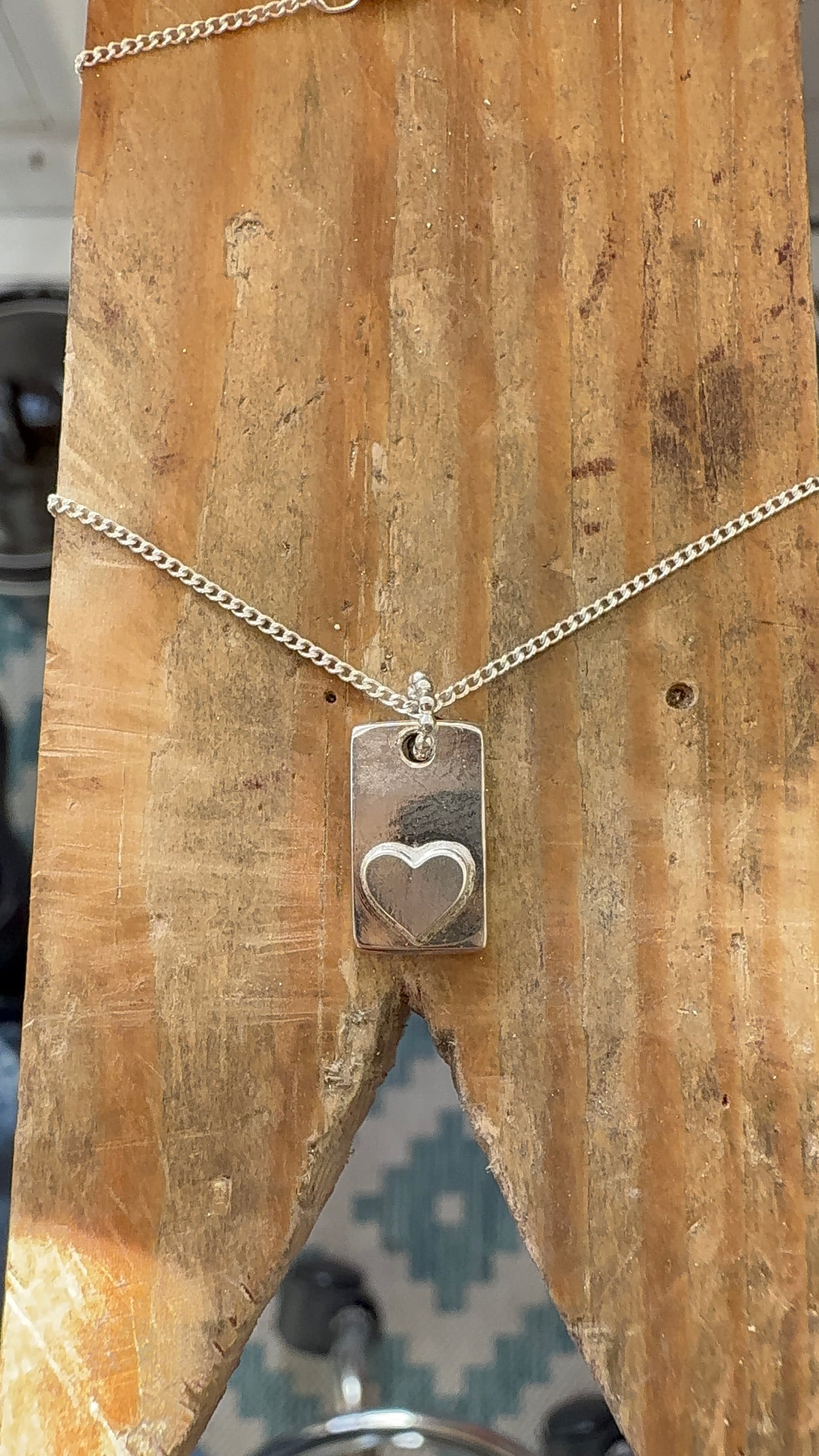 Hidden Heart Memorial Pendant