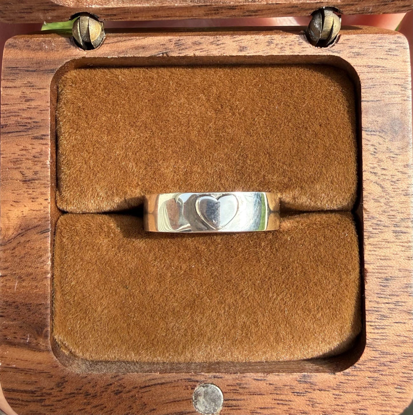Hidden Heart Memorial Ring