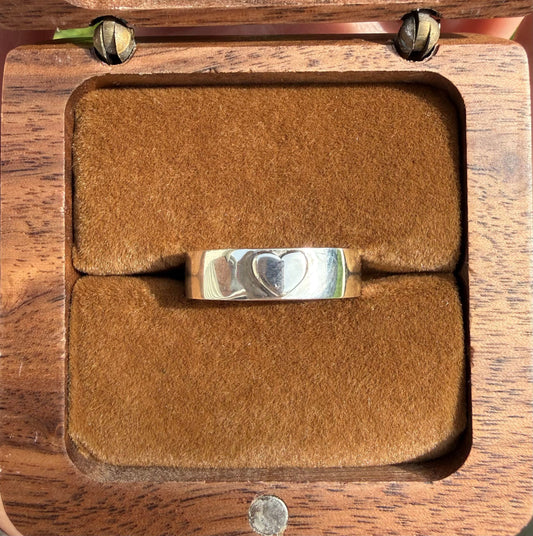 Hidden Heart Memorial Ring