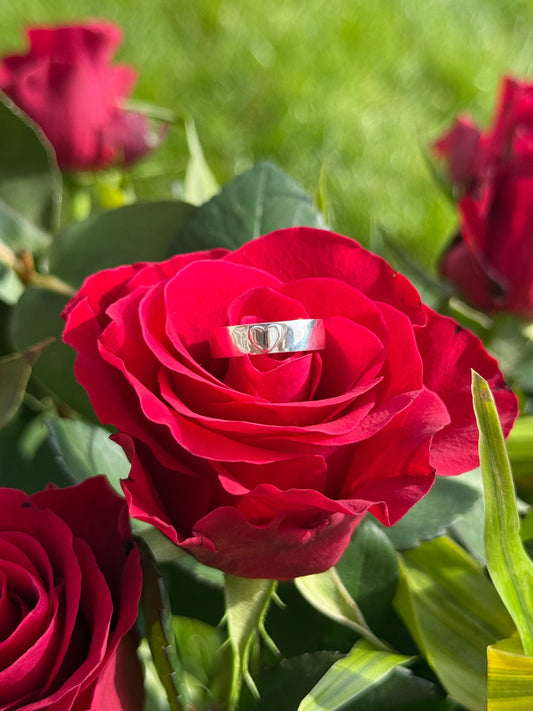 Hidden Heart Memorial Ring