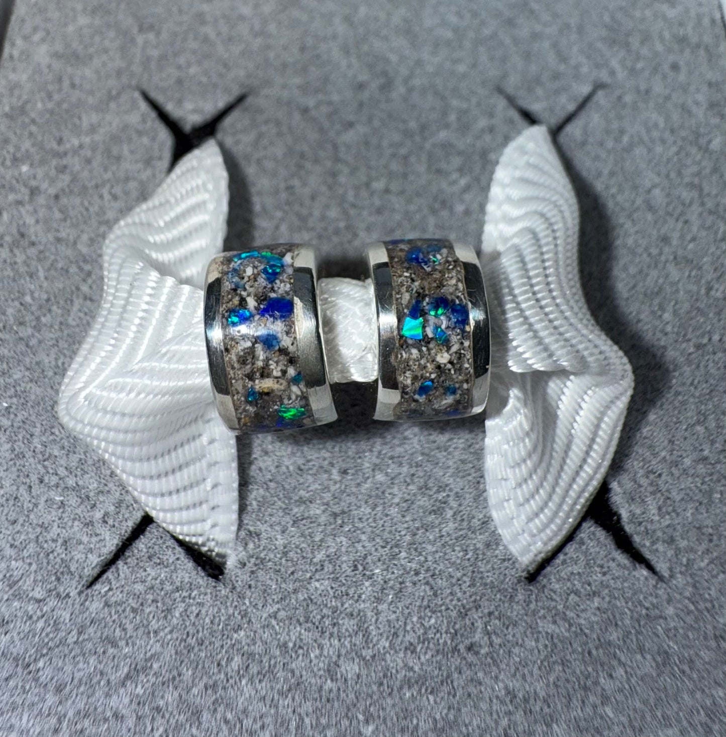 Inlay Memorial Ring